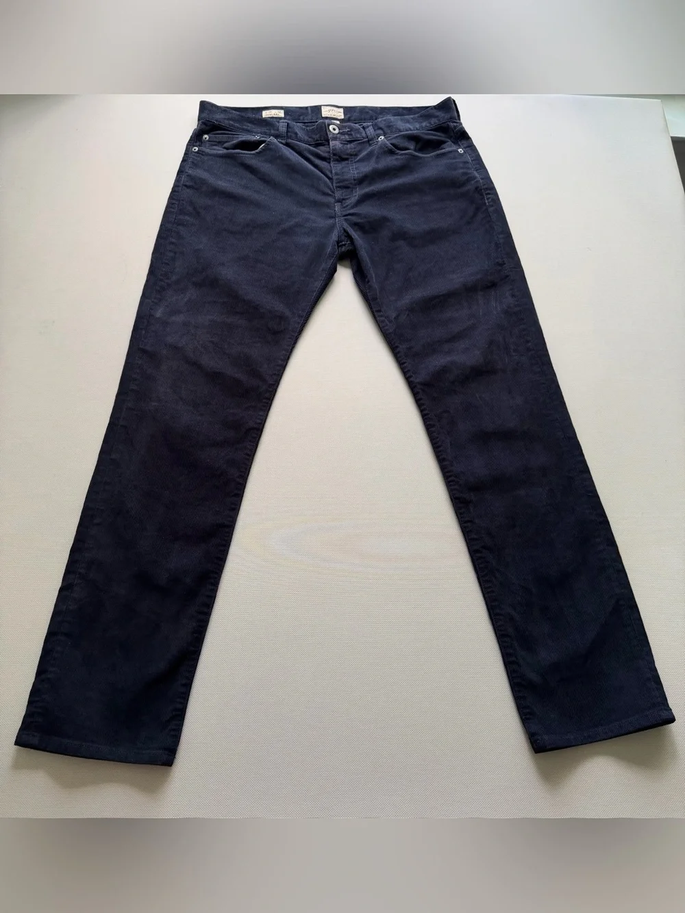 J. Crew Men's Navy Corduroy Pants